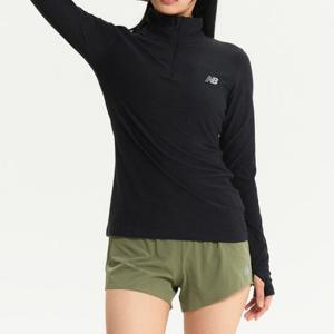 뉴발란스긴팔티 TQK NBNDE4P012-19 WOMEN 트레이닝 반집업 (SLIM FIT)