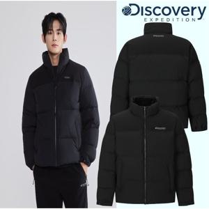 [디스커버리] 유니 반슬리 다운 숏패딩 DXDJ8C056 BKS