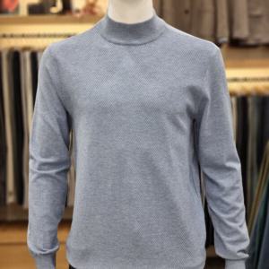 [크로커다일남성]가을겨울신상 사선조직 하프터틀넥AATP9792317_