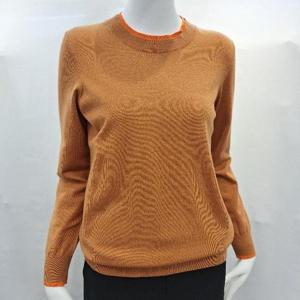 올리비아하슬러 HC04 컬러배색 라운드넥 풀오버 OHDWSW901