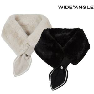 [와이드앵글]   WWW25Z03  여성 CO 니트 퍼 넥워머