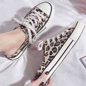 운동화 데일리 여성 레오파드 뮬 스니커즈 단화 신발