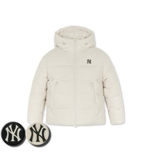 MLB 공용 베이직 후드 숏패딩 점퍼 (3ADJB2156)