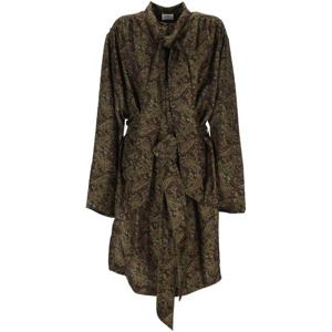 25FW 생로랑 Paisley Motif 실크 드레스 830263Y6K901355 TP565497123