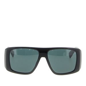 생로랑 SL 832 각인 로고 와이드 템플 선글라스 853242Y9956 10