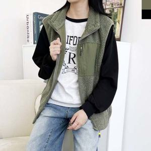 KTT 2260W 여자양털 후리스 뽀글이조끼