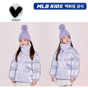 [MLB키즈PG] 프리즘 걸스 하트키링 글로시 아동 숏 덕다운 7FDJB1056-43LDS