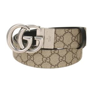[구찌]GG 마몽 리버서블 벨트627055 92TIN 9769