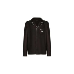 25 FW 돌체앤가바나 로고 자수 파자마 셔츠 G5IF1ZGF856 TP432235113