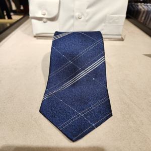 [레노마] 혼주 사선 V존 큐빅포인트 넥타이 VPSTV1005NY