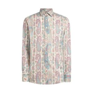 25 FW 에트로 페이즐리 나뭇잎 코튼 모슬린 셔츠 MRIB000199SA5P6 TP445043289