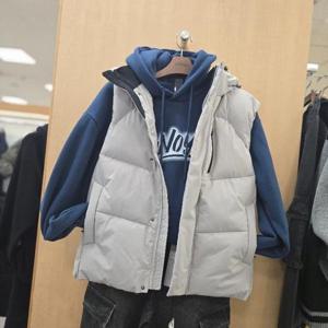 리트머스 HC38 후드 탈부착  패딩 조끼 LP4JU815