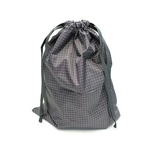 이케아 RENSARE 렌사레 가방 체크 패턴 블랙 30x40cm