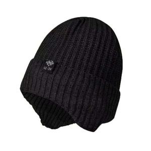 털비니 융털 기모 귀덮개 비니 겨울 방한 니트 모자