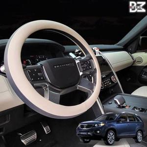 뉴쏘렌토 핸들커버 투톤라인 순정형 가죽