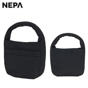 [네파]남여공용 큐브 스몰 패딩 토트백 가방 - 7KE7522