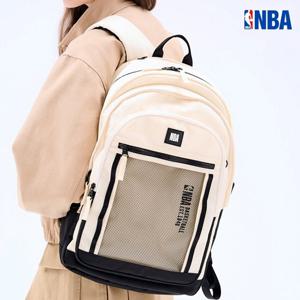 NBA  신학기 노트북수납 학생 데일리 백팩255AB011베이지