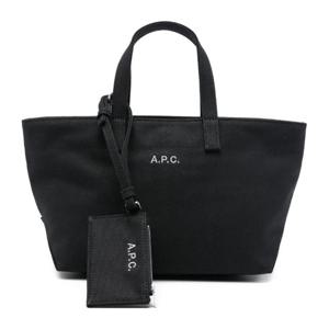 아페쎄 로고 코튼 스몰 토트백 COHMP F67045 LZZ