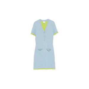 25 FW 카사블랑카 펄 장식 미니 드레스 WSP26KW122601 TP447897409