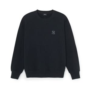 MLB  (3AMTB0161-50BKS) 베이직 스몰로고 오버핏 맨투맨