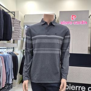 [피에르가르뎅]스트라이프 제천카라 티셔츠 POTS4404-99