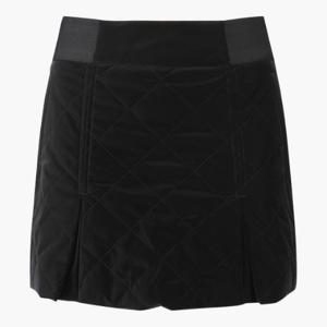 데상트골프스커트 JQS DP42WFSKO4-BLKG 여성 A라인 패딩 스커트 / BLACK