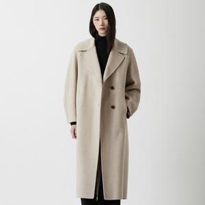 [쥬크]캐시미어 블렌드 와이드 카라 코트 Z254MSG536