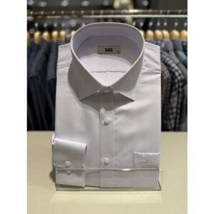 닥스셔츠 일반핏 노케어 도비 자가드 화이트 긴소매 (DMP3SHDL111A1)