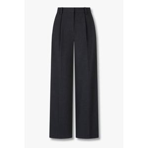 원턱 플리츠 세미 와이드 팬츠7156130002