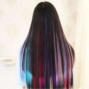 s9붙임머리 피스가발 컬러포인트 플레인20개 헤어피스