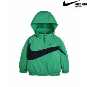 [나이키키즈(플레이키즈)]나이키 빅 스우시 자켓 그린 1-7세 A253JK133P