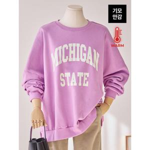 [커스텀에이블]미시간 레터링 맨투맨_T2601TS004A