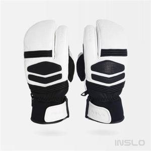 스키장갑 인슬로 스키보드 가죽삼지장갑 DH1291