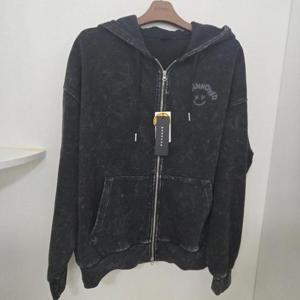 리트머스 HC38 스노우  워싱 후드 집업 LQ1TU078