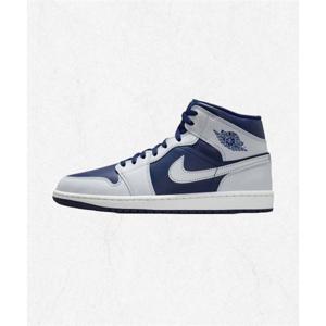 나이키 NIKE 에어 조던 1 미드 M - 블루 보이드 서밋 화이트 핫 라바 퓨어 플래티넘 DQ8426-403 2499928