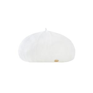 [밍크뮤]SC(아이보리)니트베레모(3611180301)신생아선물 애기모자 정장모자