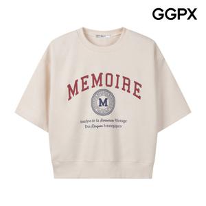 GGPX  메모리 프린팅 반팔 맨투맨 티셔츠 GQ1TS030F