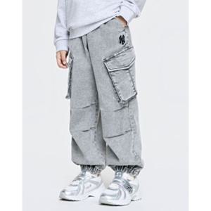 MLB키즈 베이직 저지데님 카고 조거팬츠 (7ADPB0161GRL)