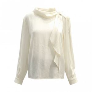 페이지플린  (F6ABL402) 프릴 타이 긴팔 블라우스