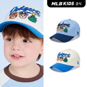 [MLB키즈 공식]26N 메가베어 프렌즈 배색 볼캡 (2color) 7ACPC146N