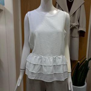 클리지 DP01 레이어드 프릴 스커트 나시 CQ2WTP02