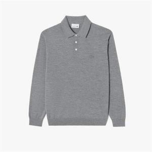 라코스테 [](남성)카라 폴로 긴팔 스웨터 니트(AH880E-55N CCA)멜란지그레이 353241