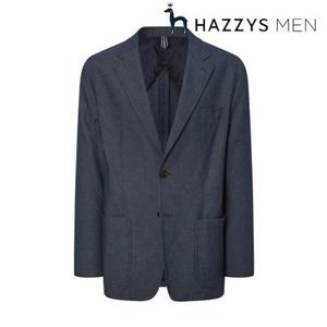 [헤지스남성] (HZJA5B330N2) 네이비 코튼 강연 셋업자켓
