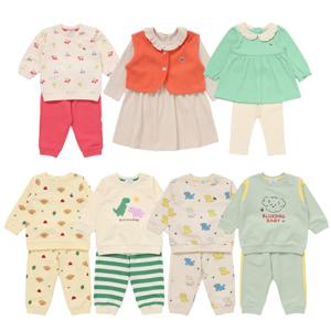 [블루독베이비]상하세트[7종택1]백일,돌선물,등원룩 45A70-674-02-JS