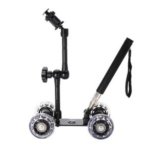 스튜디오 미니카 바퀴 바닥 슬라이더 무빙 카 카메라 휠 거치대