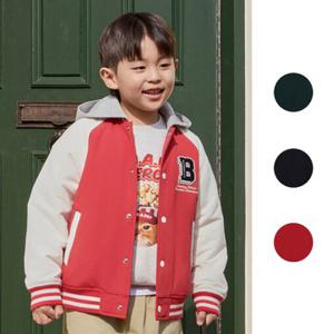 [백화점]탑텐키즈 MKG1JP3211 공용 후드 바시티 패딩 점퍼