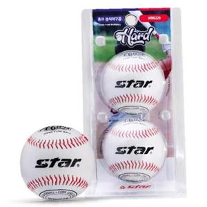 스타 경식 야구공 WB6229 2개입 야구용품 (1개)