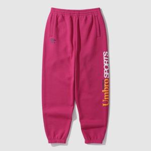 엄브로바지 NQK UP323CFP94-MGT 빈티지팝 기모 조거 팬츠 PINK