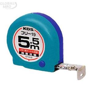KDS 케이디에스 줄자 수동 (프리형) F19-55BB 5.5m x 19mm