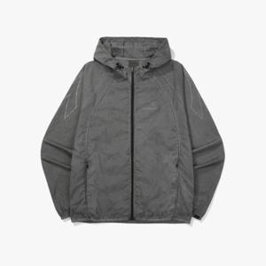 디아도라자켓 KQJ D5221RJK13GRD 가먼트다잉 러닝 우븐 라이트 자켓 GREY